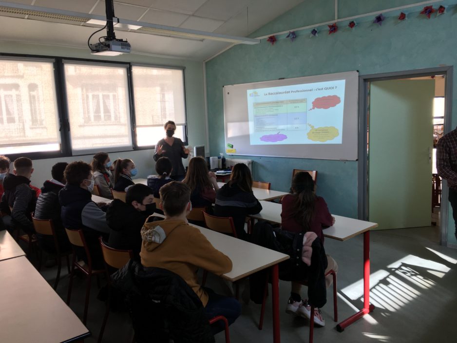 Un pas au lycée pro Louis Querbes