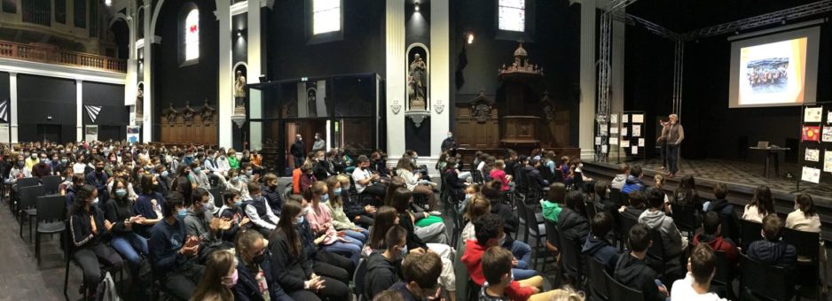 Plus de 240 élèves de 4ème du collège Saint Joseph La Salle soutiennent la banque alimentaire