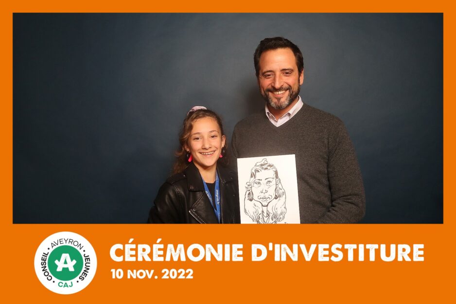 Investiture de Rose au Conseil Aveyron Jeunes