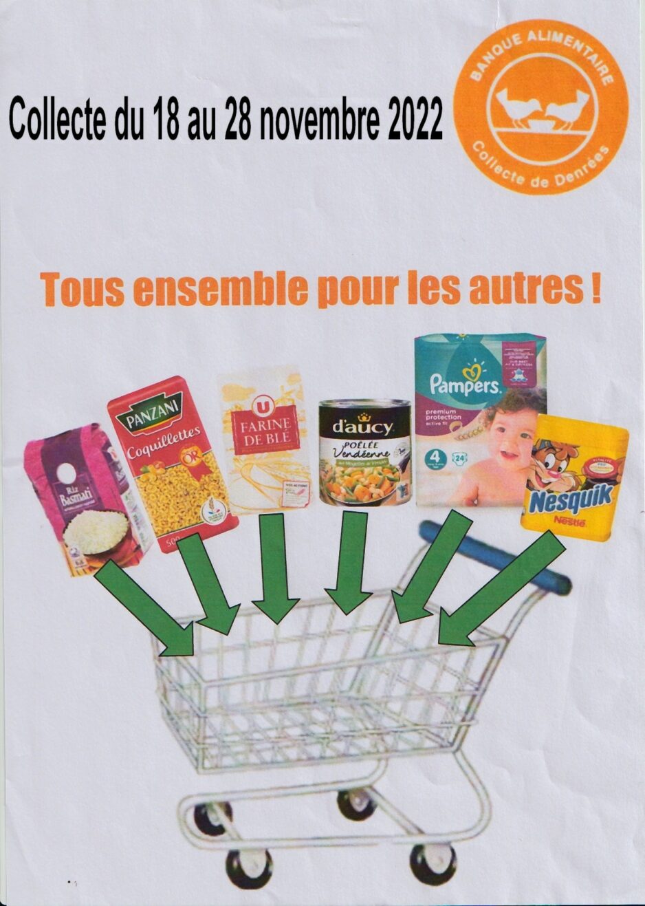 Les 4è soutiennent la Banque Alimentaire