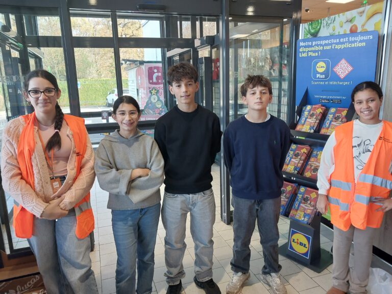 Les collégiens de Saint-Joseph Rodez s’engagent pour la Banque Alimentaire